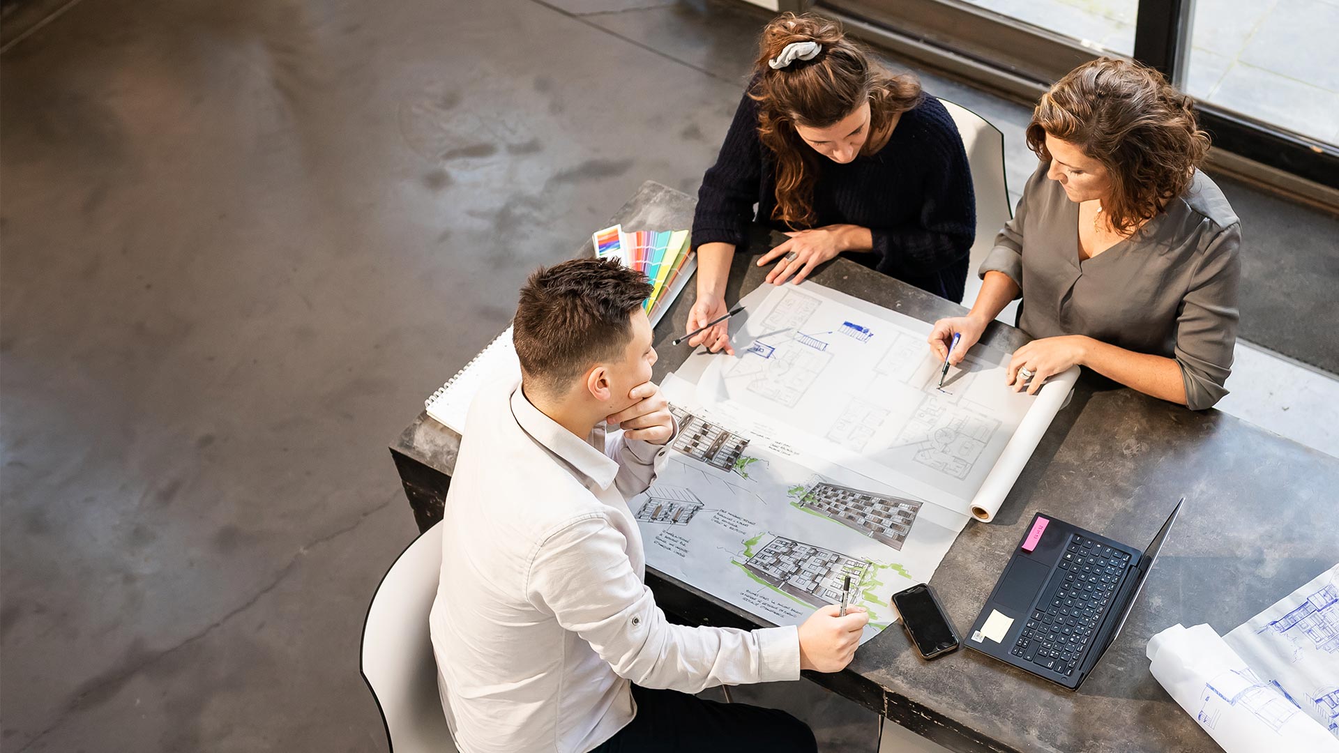 Atelier Pi en pleine réunion